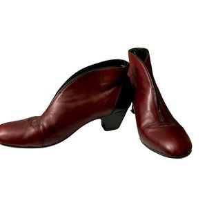 Rieker Sarah Leather Bootie Size 42 EU Size 8 US in good condition!
